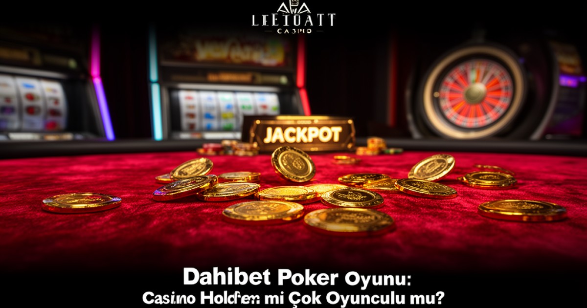 Dahibet Poker Oyunu: Casino Hold’em mi Çok Oyunculu mu?