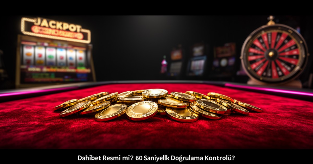 Dahibet Resmi mi? 60 Saniyelik Doğrulama Kontrolü?